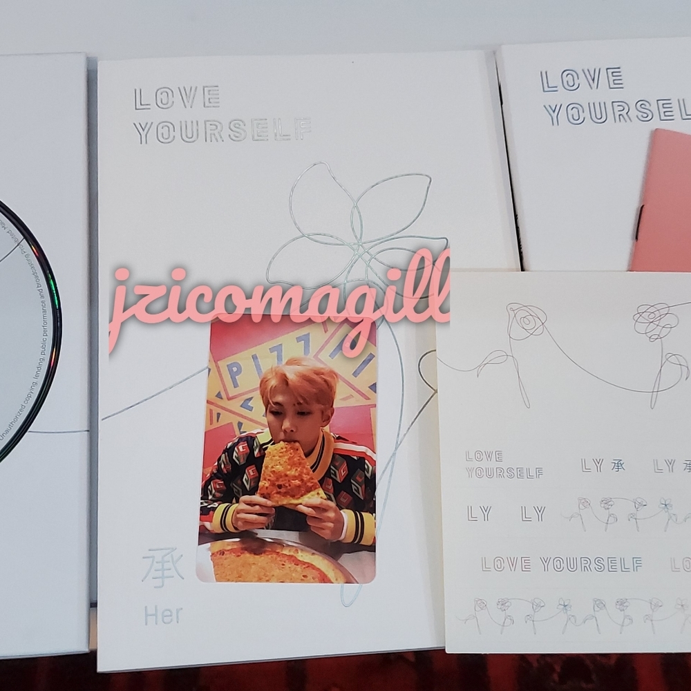 BTS [Ver. E] Namjoon PC+LY:Her Album+ Sticker Set